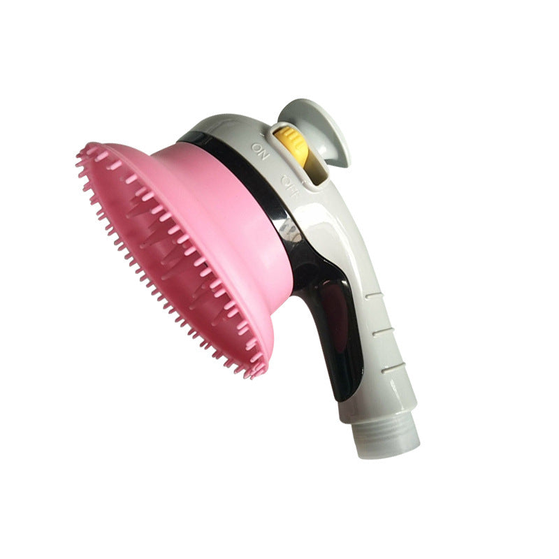 Transform Bath Time with Our Pet Shower & Massage Brush